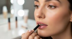 Lip Liner Placement Trick Creates Fuller Looking Lips Without Overlining