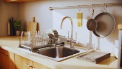 Say goodbye to the dish rack in the sink: this new space saving trend keeps your kitchen neat, tidy, and clutter free