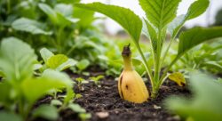 Banana peels in the garden: they only boost plants if you put them in this exact spot
