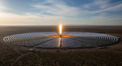 In the desert, they are building an “artificial sun” to power entire cities